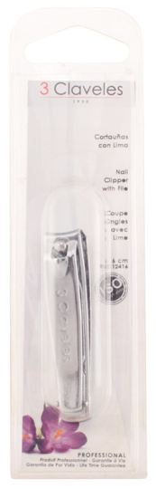 Nail clipper with file 6 cm